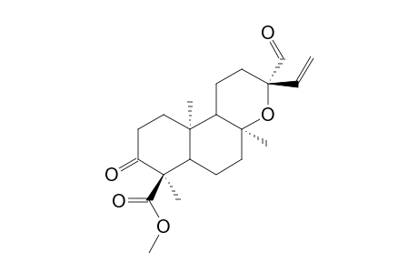 METHYL-(13S)-ENT-3,16-DIOXO-8-ALPHA,13-EPOXY-LABD-14-EN-18-OATE