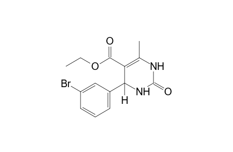 4-(m-bromophenyl)-6-methyl-2-oxo-1,2,3,4-tetrahydro-5-pyrimidinecarboxylic acid, ethyl ester