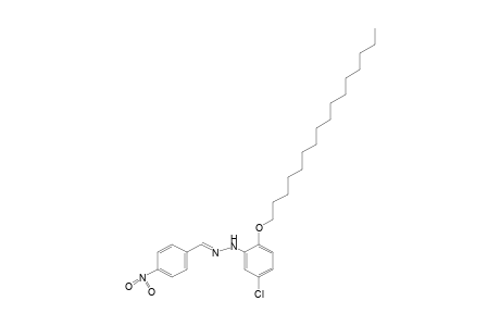 p-nitrobenzaldehyde, [5-chloro-2-(hexadecyloxy)phenyl]hydrazone