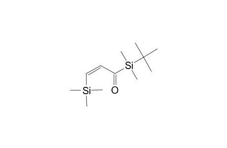 (Z)-1-(TERT.-BUTYLDIMETHYLSILYL)-3-TRIMETHYLSILYL-2-PROPEN-1-ONE