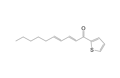 (2E,4E)-1-(2-thienyl)deca-2,4-dien-1-one