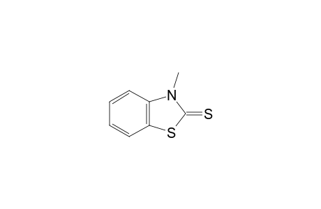 3-methyl-2-benzothiazolinethione