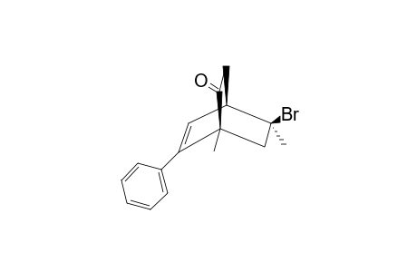 (-)-(1S,4S,8R)-8-BrOMO-1,8-DIMETHYL-6-PHENYLBICYClO-[2.2.2]-OCT-5-EN-2-ONE