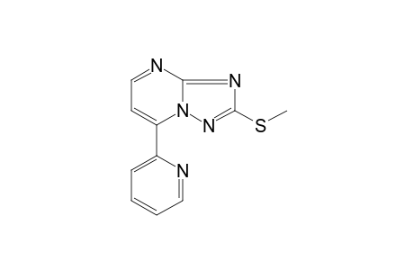 2-(METHYLTHIO)-7-(2-PYRIDYL)-s-TRIAZOLO[1,5-a]PYRIMIDINE