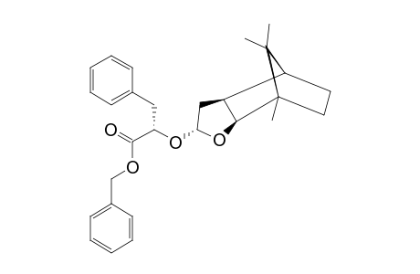 PHENYLMETHYL-(2S-(2-ALPHA-(S*),3A-ALPHA,4-BETA,7-BETA,7A-ALPHA))-2-(OCTAHYDRO-7,8,8-TRIMETHYL-4,7-METHANOBENZOFURAN-2-YLOXY)-3-PHENYL-PROPA