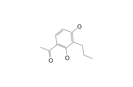 1-(2,4-Dihydroxy-3-propylphenyl)ethanone