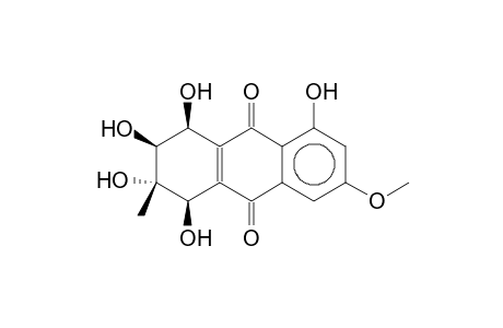 ALTERSOLANOL-E;7-METHOXY-2-METHYL-1-BETA,2-ALPHA,3-BETA,4-BETA,5-PENTAHYDROXY-1,2,3,4-TETRAHYDRO-ANTHRAQUINONE