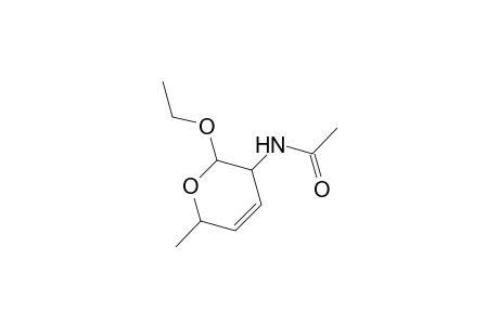 Acetamide, N-(2-ethoxy-3,6-dihydro-6-methyl-2H-pyran-3-yl)-