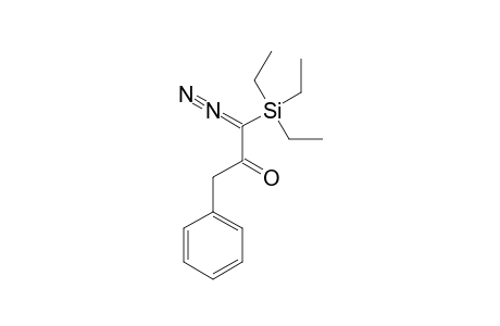 1-DIAZO-3-PHENYL-1-TRIETHYLSILYLPROPAN-2-ONE