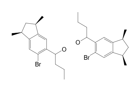 1-(CIS-5'-BrOMO-1',3'-DIMETHYLINDAN-6'-YL)-BUTAN-1-OL