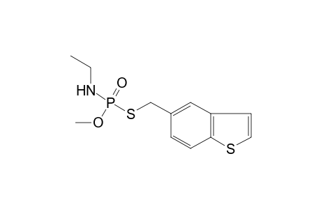 ethylphosphoramidothioic acid, S-[(benzo[b]thien-5-yl)methyl] O-methyl ester