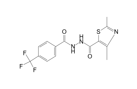 1-[(2,4-DIMETHYL-5-THIAZOLYL)CARBONYL]-2-(alpha,alpha,alpha-TRIFLUORO-p-TOLUOYL)HYDRAZINE