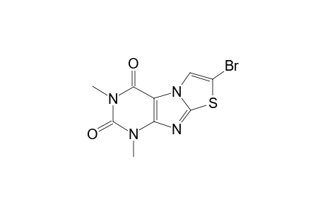 7-Bromanyl-2,4-dimethyl-purino[8,7-b][1,3]thiazole-1,3-dione