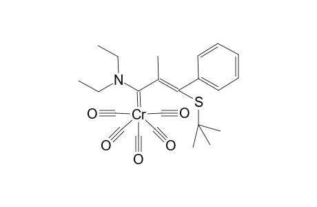 Chromium, pentacarbonyl[1-(diethylamino)-3-[(1,1-dimethylethyl)thio]-2-methyl-3-phenyl-2-propenylidene]-, [OC-6-21-(E)]-