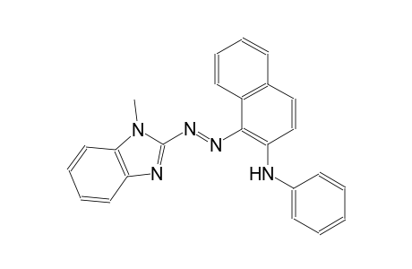 1-[(E)-(1-methyl-1H-benzimidazol-2-yl)diazenyl]-N-phenyl-2-naphthalenamine