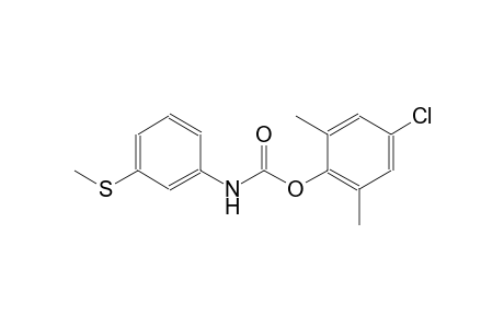 m-(METHYLTHIO)CARBANILIC ACID, 4-CHLORO-2,6-XYLYL ESTER