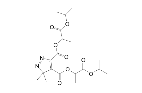 bis[1'-(Isopropoxycarbonyl)ethyl] 3,3-dimethyl-3H-pyrazole-4,5-dicarboxylate