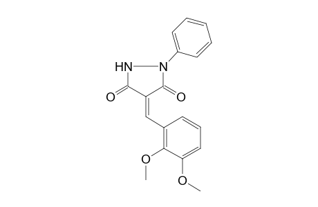 (4Z)-4-(2,3-dimethoxybenzylidene)-1-phenyl-pyrazolidine-3,5-quinone