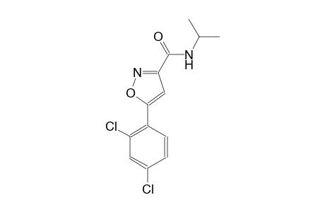 3-isoxazolecarboxamide, 5-(2,4-dichlorophenyl)-N-(1-methylethyl)-