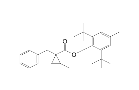 Cyclopropanecarboxylic acid, 2-methyl-1-(phenylmethyl)-, 2,6-bis(1,1-dimethylethyl)-4-methylphenyl ester