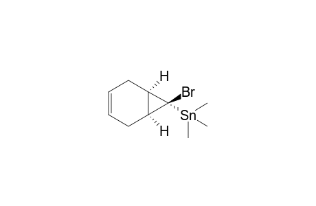 (1-ALPHA,6-ALPHA,7-ALPHA)-7-BrOMO-7-TRIMETHYLSTANNYLBICYClO-[4.1.0]-HEPT-3-ENE