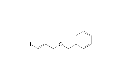 (E)-([3-Iodo-2-propenyloxy]-methyl)-benzene