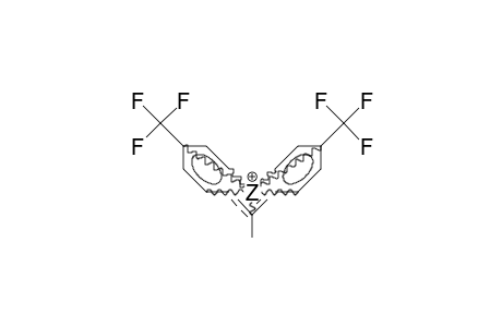 Bis(4-trifluoromethyl-phenyl)-methyl-carbenium cation