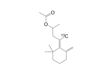 (E)-3-(2',2'-DIMETHYL-6'-METHYLIDENECYCLOHEXYLIDENE)-1-METHYLBUTYL-ACETATE