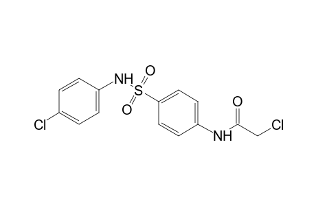 2-chloro-4'-[(p-chlorophenyl)sulfamoyl]acetanilide