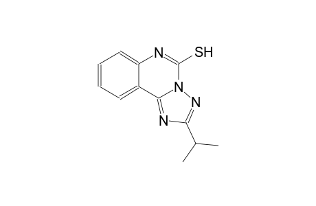 [1,2,4]triazolo[1,5-c]quinazoline-5-thiol, 2-(1-methylethyl)-