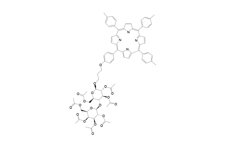 5-[4-[3-(2,3,6,2,3,4,6-HEPTA-O-ACETYL-BETA-D-LACTOSYLOXY)-PROPYLOXY]-PHENYL]-10,15,20-TRITOLYLPORPHYRINE