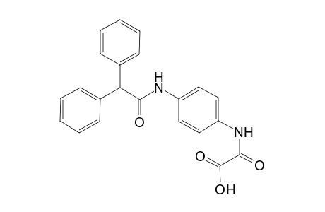 2-Oxo-2-[4-[(1-oxo-2,2-diphenylethyl)amino]anilino]acetic acid