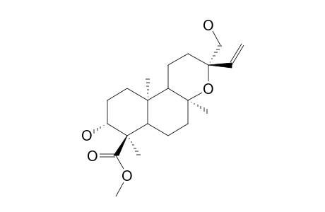 METHYL-(13S)-ENT-3-BETA,16-DIHYDROXY-8-ALPHA,13-EPOXY-LABD-14-EN-18-OATE