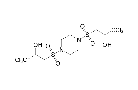 DL-1,1'-[(1,4-PIPERAZINEDIYL)DISULFONYL]BIS[3,3,3-TRICHLORO-2-PROPANOL