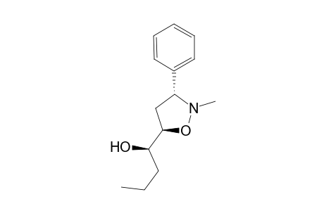 (1'RS,3RS,5RS)-2-METHYL-5-(1'-HYDROXYBUTYL)-3-PHENYLISOXAZOLIDINE