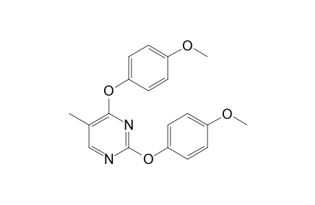 2,4-bis(p-methoxyphenoxy)-5-methylpyrimidine