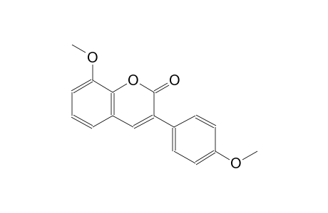 8-Methoxy-3-(4'-methoxyphenyl)coumarin