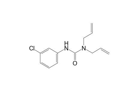 3-(m-chlorophenyl)-1,1-diallylurea