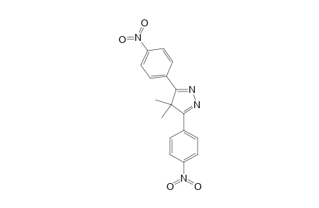 4,4-DIMETHYL-3,5-BIS-(4'-NITROPHENYL)-4H-PYRAZOLE