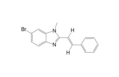 6-Bromo-1-methyl-2-(2-phenylethenyl)-1H-benzoimidazole