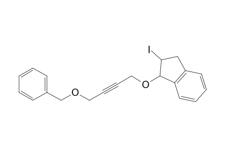 1-(4-benzoxybut-2-ynoxy)-2-iodo-indane