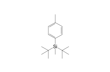 (DI-TERT.-BUTYLMETHYLSILYL)-TOLUENE;PARA-ISOMER