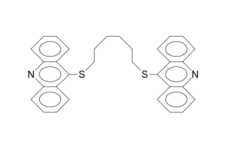 ALPHA,OMEGA-BIS-(9-THIOACRIDINYL)-HEXANE