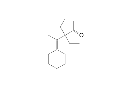 2-Pentanone, 4-cyclohexylidene-3,3-diethyl-