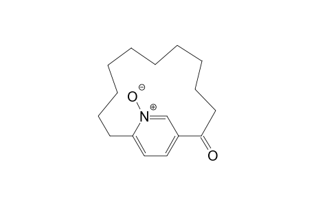 14-azabicyclo[11.2.2]heptadeca-13,15,16-triene-2-one, 14-oxide