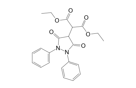 3,5-dioxo-1,2-diphenyl-4-pyrazolidinemalonic acid, diethyl ester