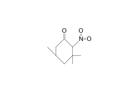 cis-3,3,5-Trimethyl-2-nitro-cyclohexanone