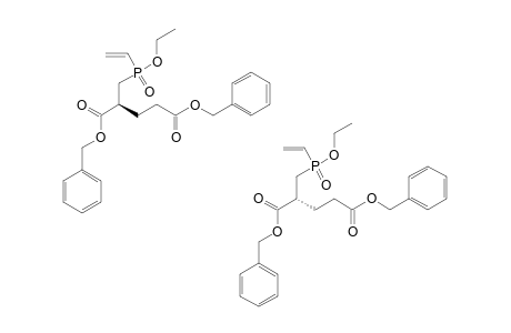 2-[[ETHOXY-(VINYL)-PHOSPHINYL]-METHYL]-PENTANE-1,5-DIOIC-ACID-DIBENZYLESTER