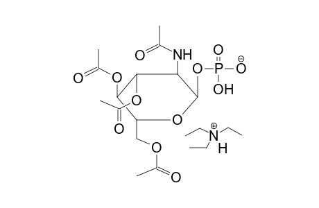 2-ACETAMIDO-3,4,6-TRI-O-ACETYL-2-DEOXY-ALPHA-D-GLUCOPYRANOSYLPHOSPHATE,TRIETHYLAMMONIUM SALT