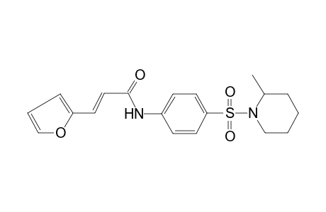 3-Furan-2-yl-N-[4-(2-methyl-piperidine-1-sulfonyl)-phenyl]-acrylamide